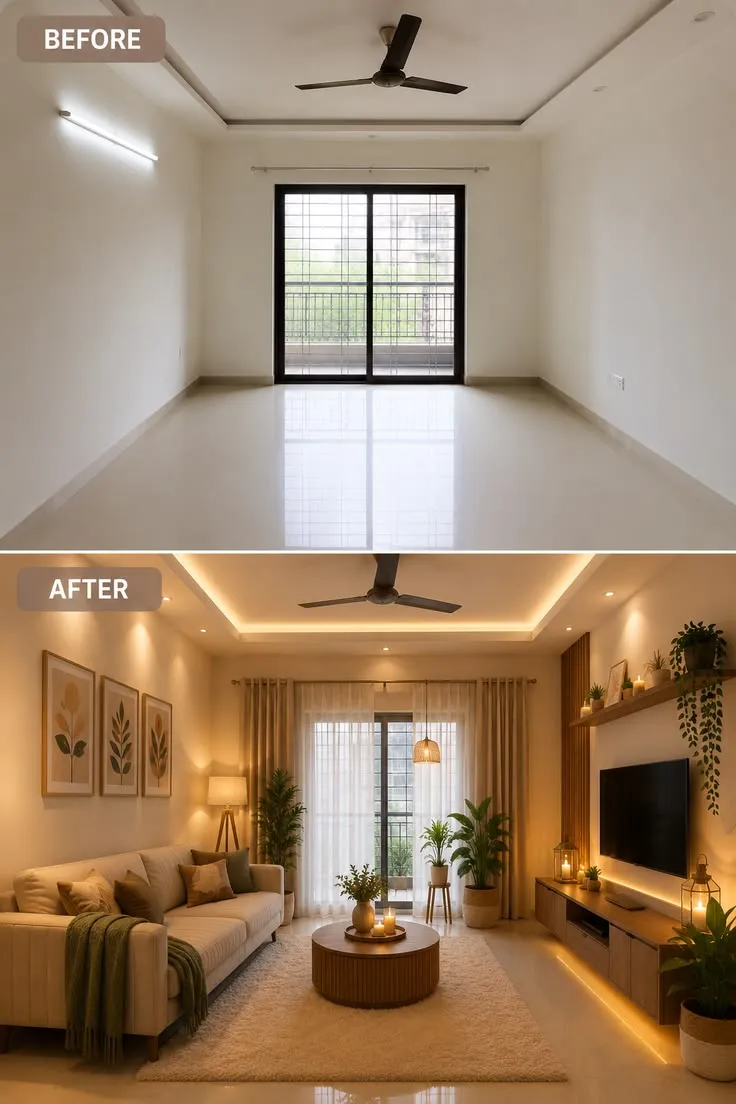 Living room makeover